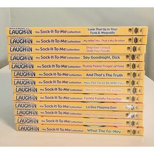 Vintage Rowan & Martin's Laugh-In Sock-It-To-Me DVD Set 13 Volumes New Comedy TV